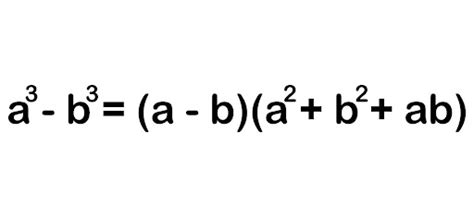 formula for a^3-b^3|Visual Proof for A^3.